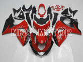 Suzuki GSXR1000 2009-2016 Injection ABS Fairing - Factory Style - Black red - MFS5780